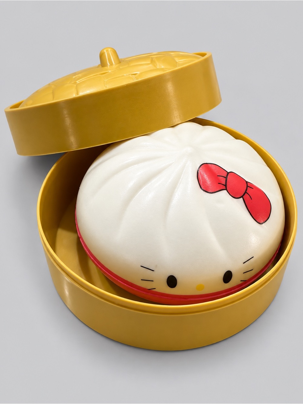 Hello Kitty Dumpling Foam Squishy – Soft Slow Rise Squishy with Case